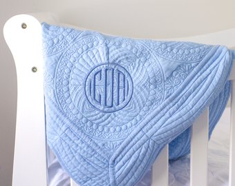 Baby blue Blanket